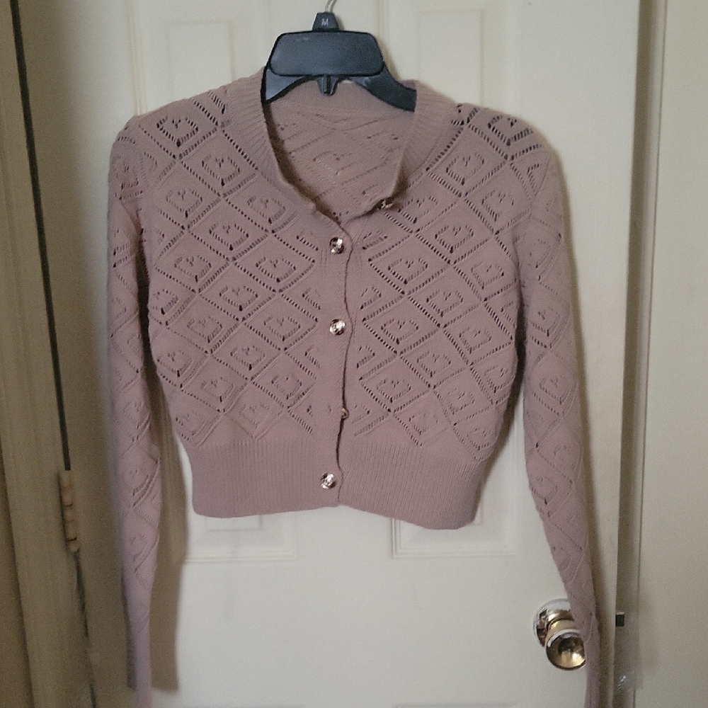 Elegant Mauve Women's Sweater
